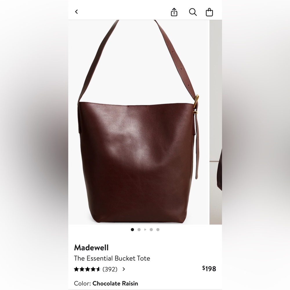 MADEWELL Essential Bucket Tote - Picture 7 of 13